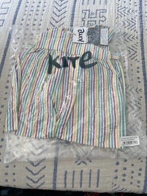 £0.99 • Buy Kite Rainbow Seersucker Dungarees 6-9 Months