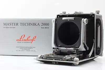 Late Model  N Mint+3 In Box  Linhof Master Technika 2000 4x5 Film Camera JAPAN • £2694.97