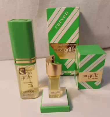 £30 • Buy Rare Vintage Ma Griffe By Carven Paris  30ml & 5ml  Almost Full