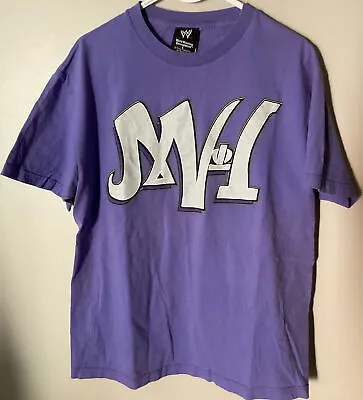 WWE Matt Hardy Sensei Of Mattitude Light Purple T-Shirt Size L 2002 • $59.99