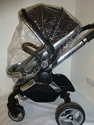 New RAINCOVER Zipped To Fit ICandy Apple2Pear Carrycot & Seat Unit Pushchair • £17.99