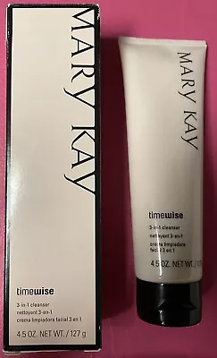 Mary Kay TimeWise 3-in-1 Cleanser; Normal To Dry Skin; 4.5 Oz; New Without Box • $21.99