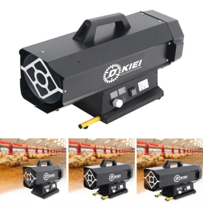 £99.95 • Buy 15/30/50kw Industrial Gas Heater Propane Butane Gas Fan Heat Workshop Greenhouse