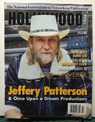 Hollywood Weekly Jeffery Patterson Miss Universe February 2019 FREE SHIPPING JB • $14.97