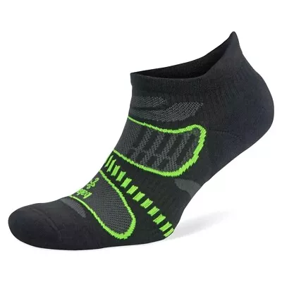 Balega Ultralight No Show Socks Black/Lime - Size Small - New (3 Pack) • $0.99