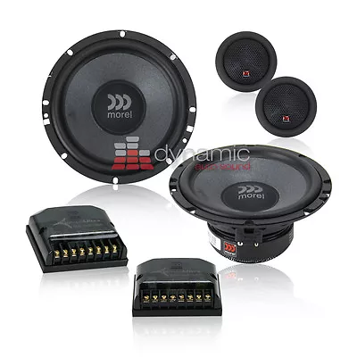 Morel Tempo Ultra 602 Car Audio 6-1/2  2-Way 4 Ohm Component Speaker System New • $439