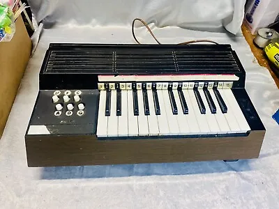 ANTIQUE 1970 Magnus Electric Chord Organ Model 350 Made In USA It WORKS 25 Key • $64.99