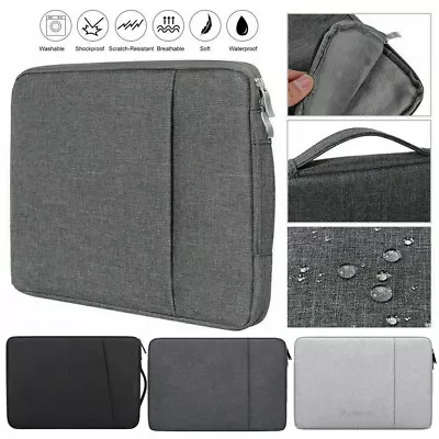 UK Laptop Sleeve Bag Cover Carry For Macbook Pro 15'' Mackbook Air Pro 13  2021 • £11.99