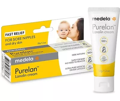 Medela Purelan Lanolin Nipple Cream For Breastfeeding 100% Natural (3pcs.) NEW  • $24.99
