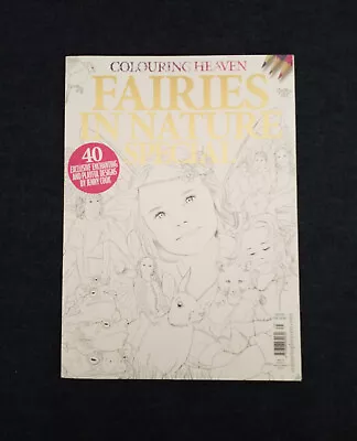 Colouring Heaven Fairies In Nature Special Adult Colouring Book • £8