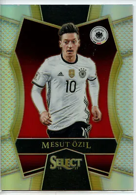 2016-17 Panini Select Mezzanine HOLO SILVER Prizm #110 Mesut Ozil - Germany • $5