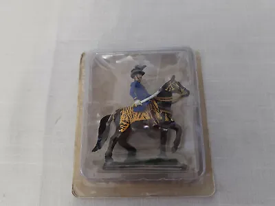 Die Cast Napoleon Cavalry Horse Soldier Mounted Troop Napoleonic Figurine Model • £11.95