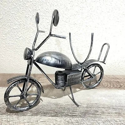 Metal Art - Motorcycle Bike 10  - Handmade Welded Metal Bike  Sculpture • $16.99