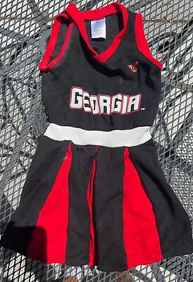 Georgia Bulldogs Youth Small Ages 1-3  Cheerleader Outfit Cheerleading Kids UGA • $6.75