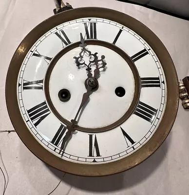 Antique Junghans 2 Weight German Vienna Regulator Wall Clock Movement Set • $135