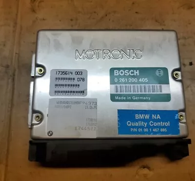 BMW E34 E36 M50B25 DME ECM ECU 0261200405 Non-VANOS Engines (NO EWS) - FAST SHIP • $99