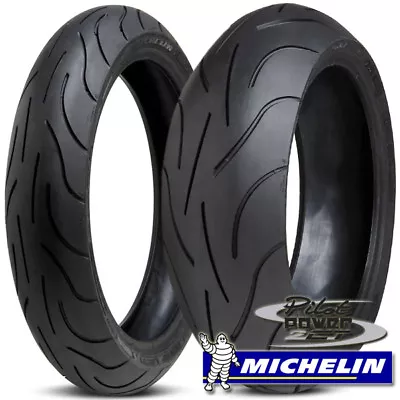 Michelin Pilot Power 2CT 190/50ZR17 & 120/70ZR17 Set Combo Pair Sportbike Tires • $377.99