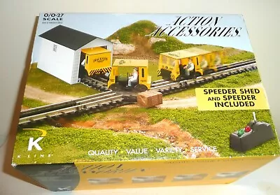 K-Line 42409 Operating Speeder Shed New • $129