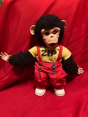 Rushton Rubber Face Plush Monkey 16  Stuffed Animal Doll Vintage • $40