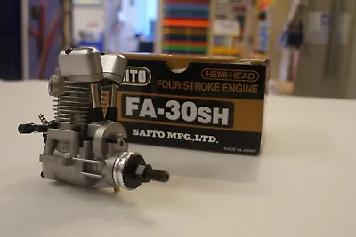 FA-30SH Four-Stroke Glow Engine Limited Edition 30 Hemi Head RARE NEW STOCK 2022 • £279.95