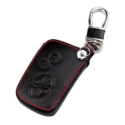 For LEXUS ES GS IS LS LX RX CT 06-14 Leather Car Auto Key Fob Case Cover Holdeh1 • $8.18