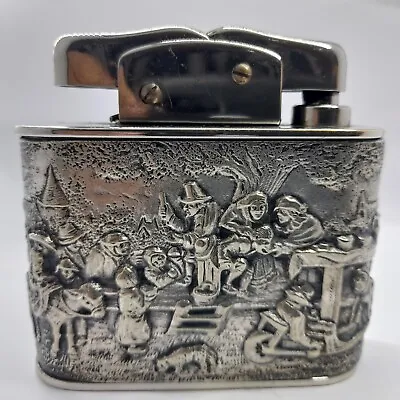 Beautiful Lighter Mylflam Germany Vintatage Silver  Cigarette  Masterpiece  • $150