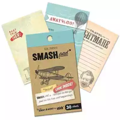 K And Company - Smash - Travel Note Books - 3 Pads 30 Sheets Each - 3 X 5 • $7
