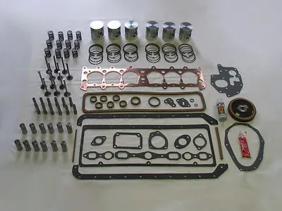 Deluxe Engine Rebuild Kit 1929 Chevrolet 194 6cyl Pistons Valves Lifters CHEVY • $2020.50