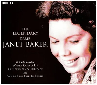 The Legendary Dame Janet Baker -  CD EJVG The Cheap Fast Free Post The Cheap • £3.49