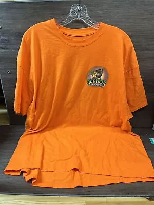 Vtg Key West FL Police Department Parrot Shirt Orange Size XL Law Enforcement • $22.95