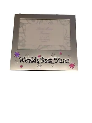 World's Best Mum Photo Frame New (Gift Never Used Stored In Cupboard) • £3