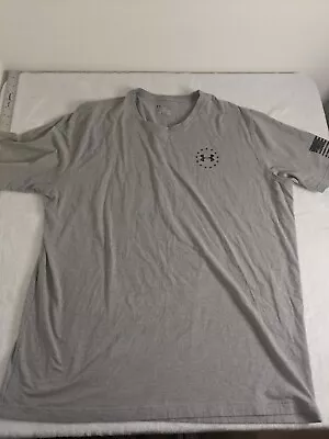 Under Armour Shirt Men's 2xl Loose Fit HeatGear Wounded Warrior Project Freedom • $12.99