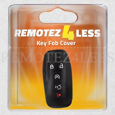 Key Fob Cover For 2016 2017 Ford Edge Remote Case Rubber Skin Jacket • $6.95