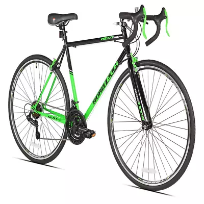 Kent 700C Roadtech Men'S Bike Black/Green 21 Speed Shimano Alloy Caliper Brakes • $235.10