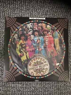 $44.99 • Buy The Beatles Lp Sgt Peppers Club Band 1978 V. G Picture Disc