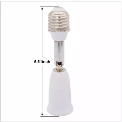 E26 E27 To 1/2/3 E26 E27 Light Socket Extender Splitter Converter Lamp Holder • $7.99