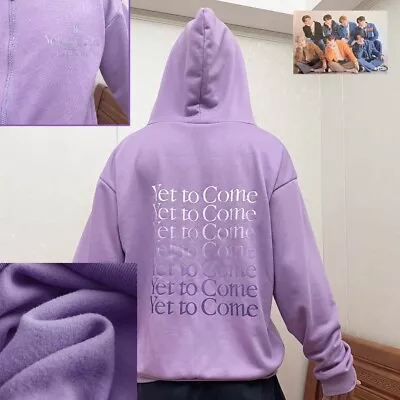 BTS Yet To Come In BUSAN Tour Hoodies Purple Pullover Hooded Sweatshirt Unisex • $29.99