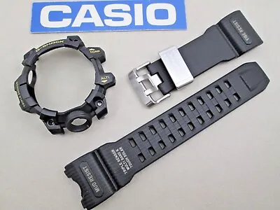 Casio G-Shock Mudmaster GWG-1000-1A GWG-1000 Black Resin Watch Band & Bezel Set • $219.97