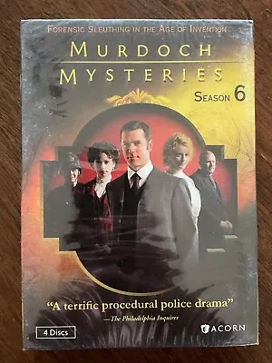 Murdoch Mysteries: Season 6 (DVD 2013) • $11.99