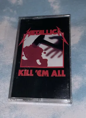 Metallica Kill 'Em All Cassette 1995 Tested Heavy Metal Seek & Destroy🤘Tested • $36.99