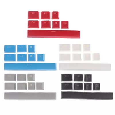 PBT Keycaps For Corsair K65 K70 K95 Logitech G710 Gaming Keyboard Key CapsB.A-EN • $18.76