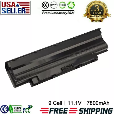9 Cell J1KND Battery For Dell Inspiron 3420 3520 N5110 N5010 N4110 N4010 N7110  • $22.99