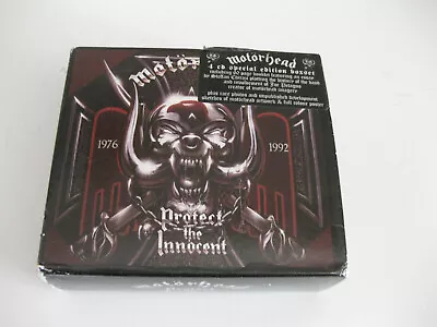 Motorhead ‎– Protect The Innocent (1997) Castle Communications Mint Box 4 CD Set • $169.99