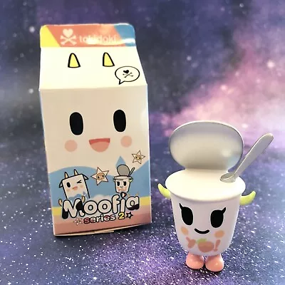 Tokidoki Moofia Series 2- PEACHY MOMO Peach Yogurt Blind Box Figure • $12.59