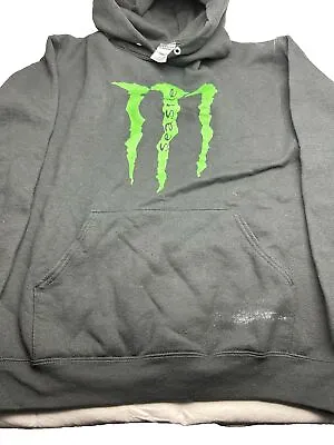 Monster Energy Seaside Medium Black Pull Over Sweatshirt/hoodie • $20.63