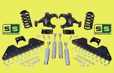 4  / 6  Lowering Drop Kit SHOCK NOTCH FOR 73 - 87 Chevy GMC C10 C15 1.25  Rotors • $690.73