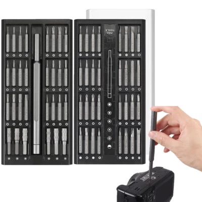 $19.89 • Buy 63 In 1 Precision Screwdriver Set Repair Tool Kit Grey For Mobile Watch Laptop