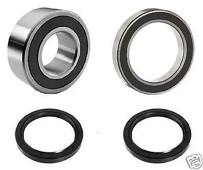 Rear UPGRADE Wheel Bearing Seal Kit OE Carrier For 09-14 Suzuki LT-Z400 LTZ400 • $21.95