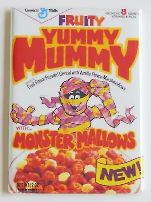 Yummy Mummy FRIDGE MAGNET Cereal Box • $5.99