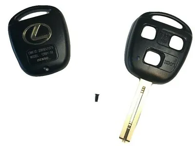 $7.95 • Buy 1 Gold Logo New Replacement Key Case Shell Keyless Remote Fob Uncut Blade Lexus 